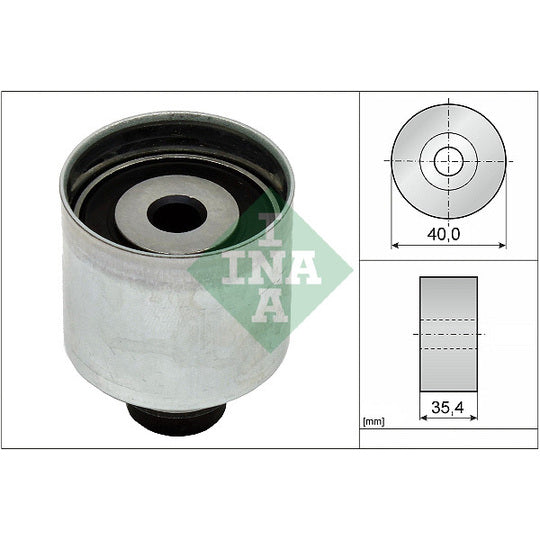 Ina Deflection/Guide Pulley, timing belt to suit Mitsubishi, Ford, Audi