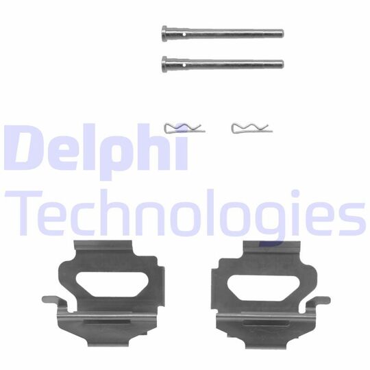 Delphi Accessory Kit, disc brake pad to suit Ford