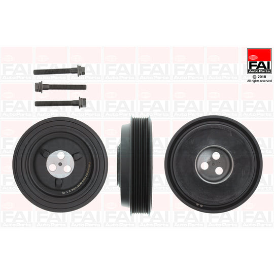 Fai Autoparts Belt Pulley Set, crankshaft to suit Ford