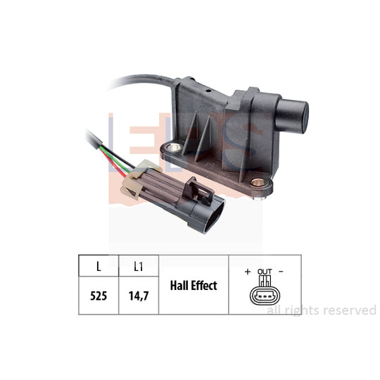Eps Sensor, camshaft position to suit Hitachi, Opel, Vauxhall