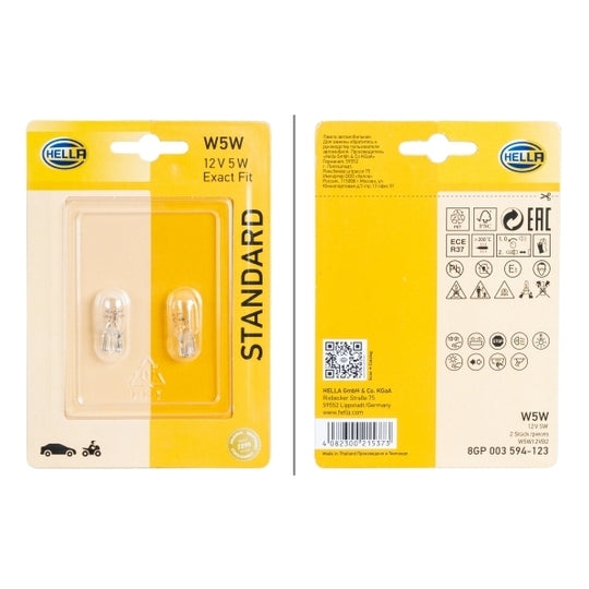 Hella Bulb to suit Mitsubishi, BMW, Mercedes-Benz