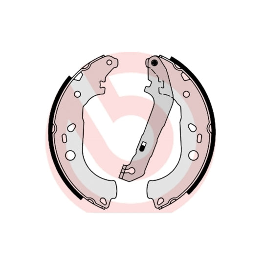 Brembo Brake Shoe Set to suit Ford, Mazda