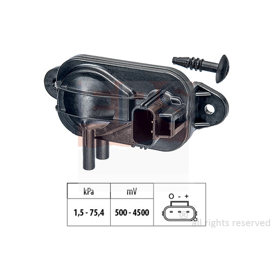 Eps Air Pressure Sensor, height adaptation to suit Ford, Mazda, Hitachi