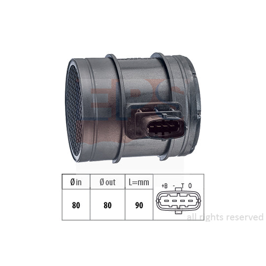 Eps Air Mass Sensor to suit Peugeot, Citroën, Fiat