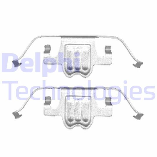 Delphi Accessory Kit, disc brake pad to suit BMW