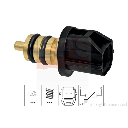 Eps 1.830.383 Sensor, fuel temperature to suit Hyundai, Kia, Genesis