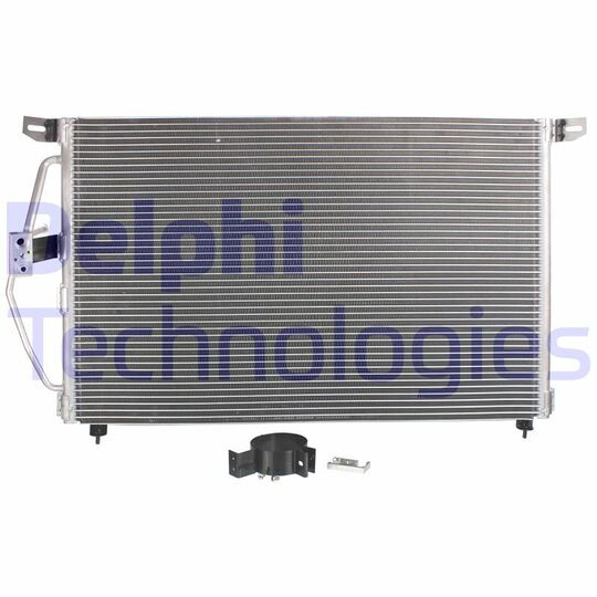 Delphi TSP0225097 Condenser, air conditioning to suit Opel, Vauxhall