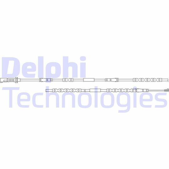Delphi Warning Contact, brake pad wear to suit BMW