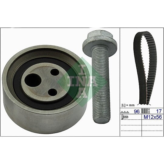 Ina Timing Belt Set to suit Nissan, Renault