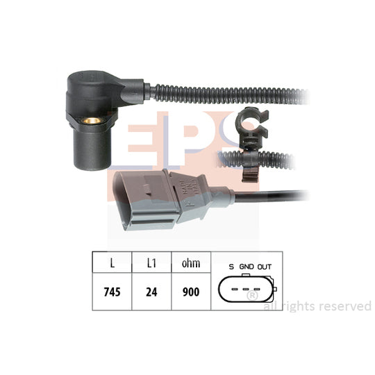 Eps Pulse Sensor, flywheel to suit Audi, VW, Hitachi