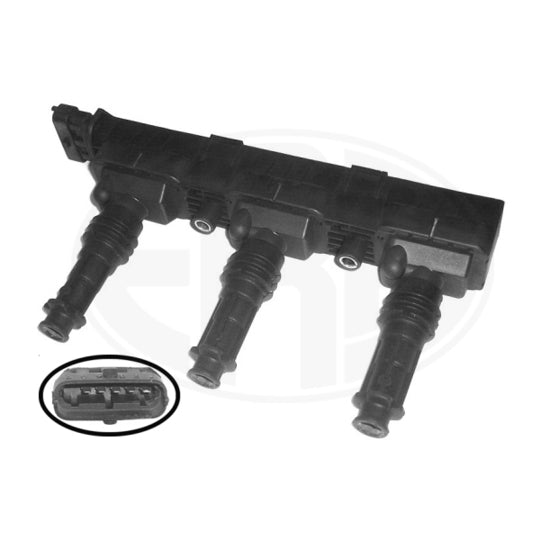 Era 880125 Ignition coil to suit Hitachi, Opel