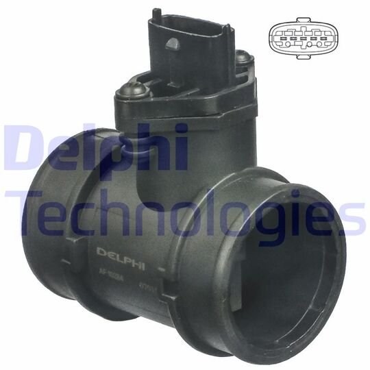 Delphi Air Mass Sensor to suit Opel, Vauxhall, Alfa Romeo