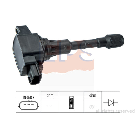 Eps Ignition coil to suit Nissan, Hitachi, Renault