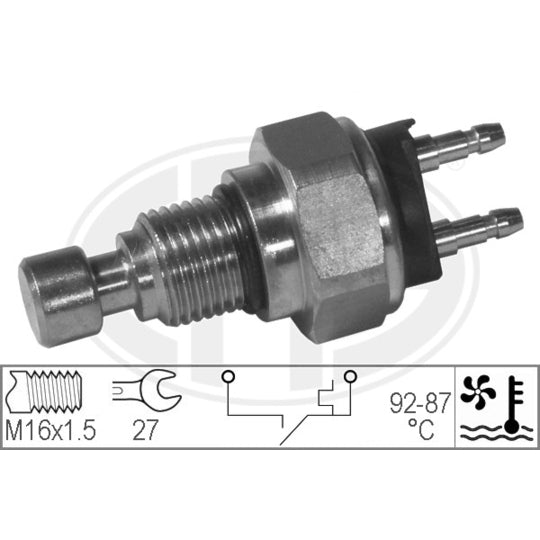 Era 330174 Temperature Switch, radiator fan to suit Honda, Suzuki
