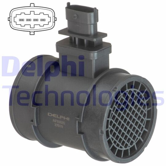 Delphi Air Mass Sensor to suit Fiat, Alfa Romeo