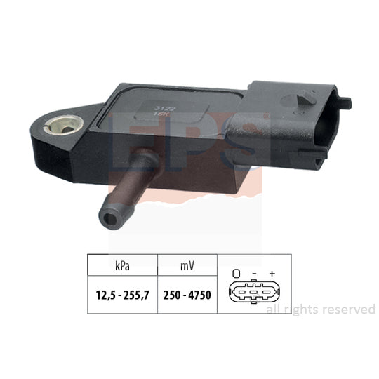 Eps Air Pressure Sensor, height adaptation to suit Nissan, Hitachi, Renault