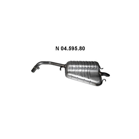 Eberspächer End Silencer to suit Ford
