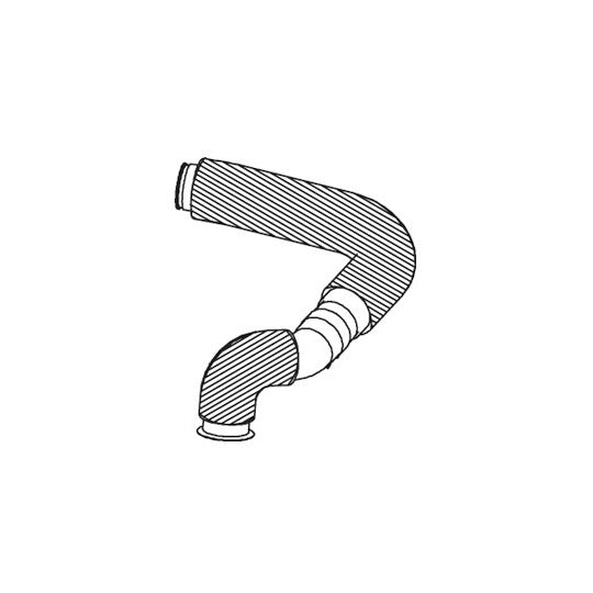Dinex Exhaust pipe to suit Peugeot, Citroën, Fiat