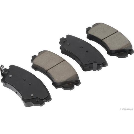 Herth+Buss Jakoparts Brake Pad Set, disc brake to suit Chevrolet, Opel, Vauxhall
