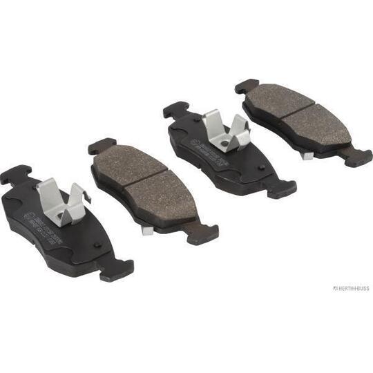 Herth+Buss Jakoparts Brake Pad Set, disc brake to suit Fiat, Chrysler, Alfa Romeo