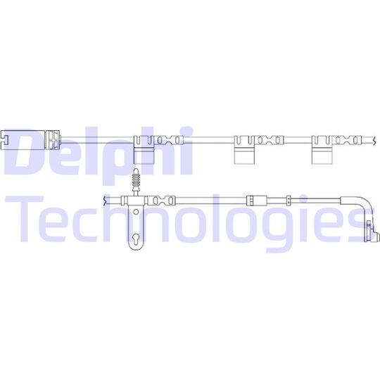 Delphi Warning Contact, brake pad wear to suit Mini