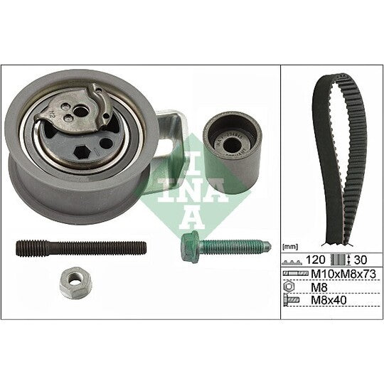 Ina Timing Belt Set to suit Ford, Audi, VW