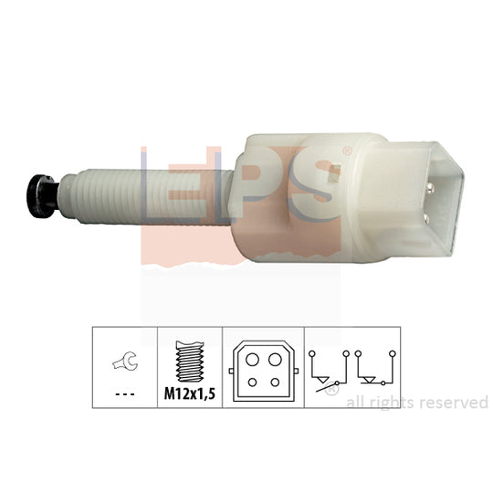 Eps 1.810.126 Brake Light Switch to suit Audi, VW, Skoda