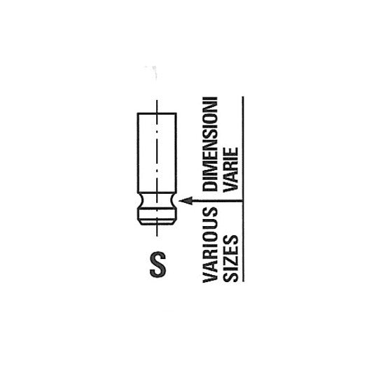Freccia Inlet valve to suit Ford, Mazda, Volvo