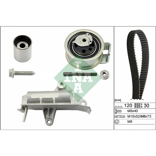 Ina Timing Belt Set to suit Ford, Audi, VW