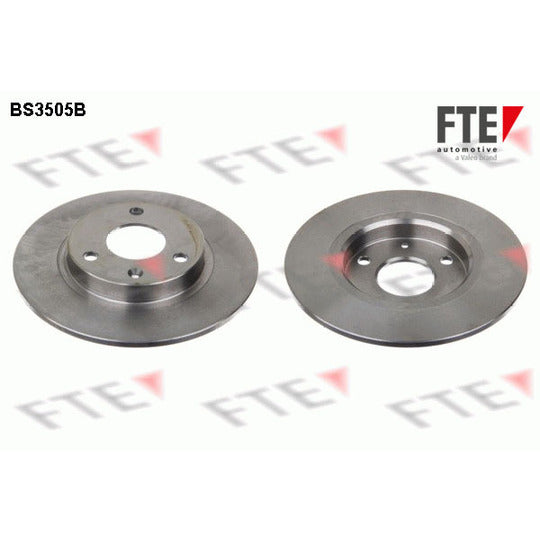 Fte Brake Disc to suit Peugeot, Citroën