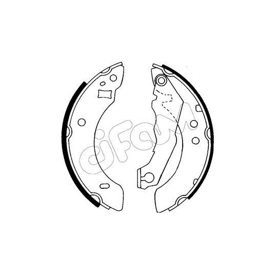 Cifam Brake Shoe Set to suit Ford