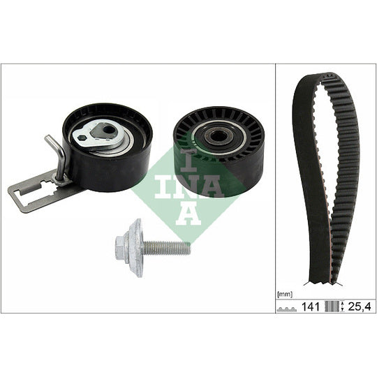Ina Timing Belt Set to suit Mitsubishi, Ford, Mazda