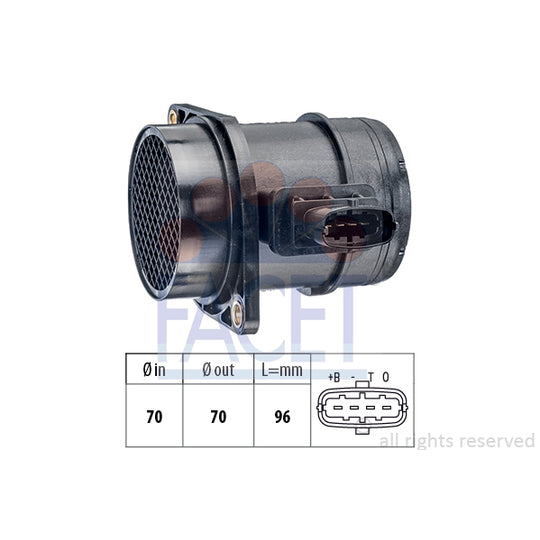 Facet Air Mass Sensor to suit Ford, Fiat, Chevrolet