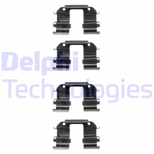 Delphi Accessory Kit, disc brake pad