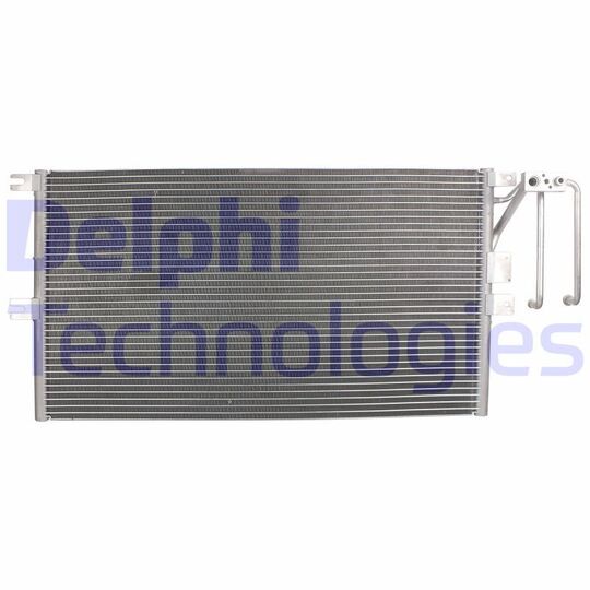 Delphi TSP0225050 Condenser, air conditioning to suit Opel, Vauxhall