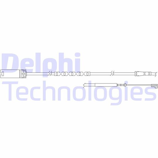 Delphi Warning Contact, brake pad wear to suit Mini