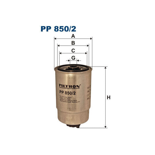 Ufi Fuel filter to suit VAG