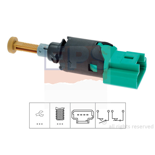 Eps 1.810.213 Brake Light Switch to suit Peugeot, Citroën, Fiat