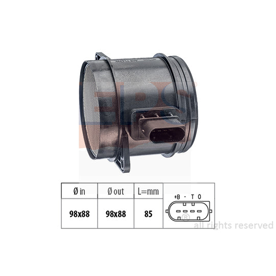 Eps Air Mass Sensor to suit BMW, Hitachi