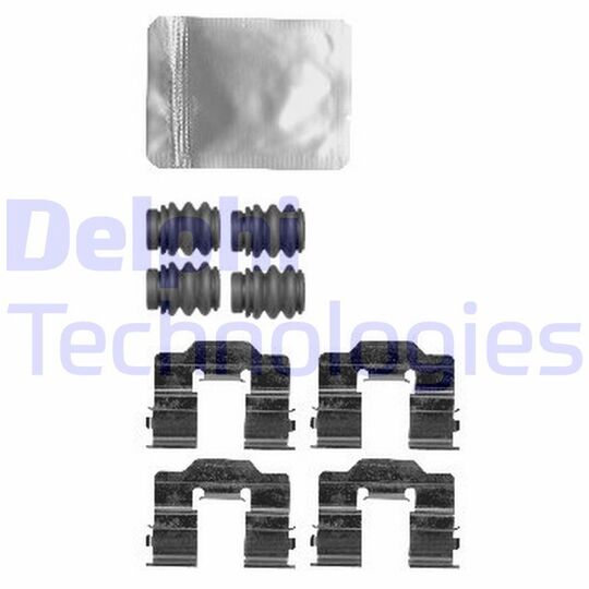 Delphi Accessory Kit, disc brake pad