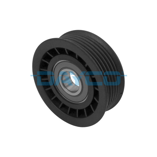 Dayco Deflection/Guide Pulley, v-ribbed belt to suit Ford