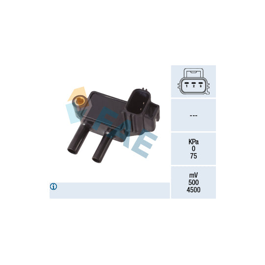 Fae Sensor, exhaust pressure to suit Ford, Hitachi