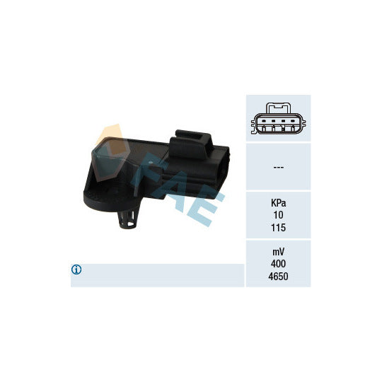 Fae Sensor, intake manifold pressure to suit Ford, Mazda