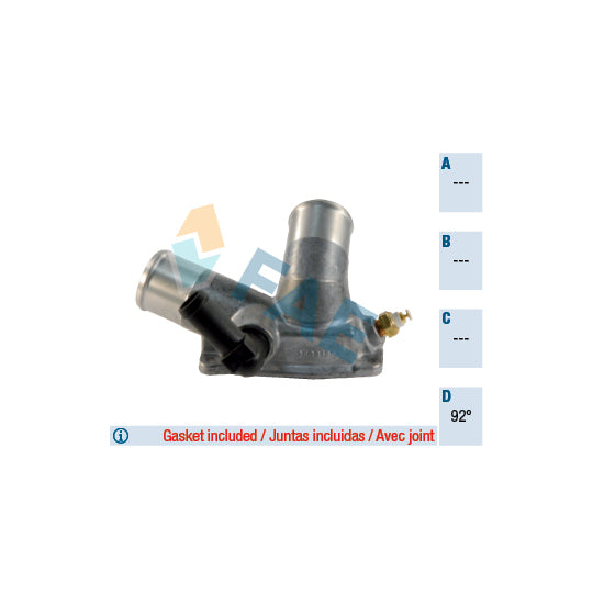 Fae Thermostat, coolant to suit Opel