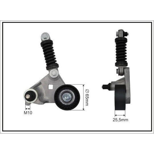 Caffaro Tensioner Lever, V-ribbed belt to suit Ford, Jaguar