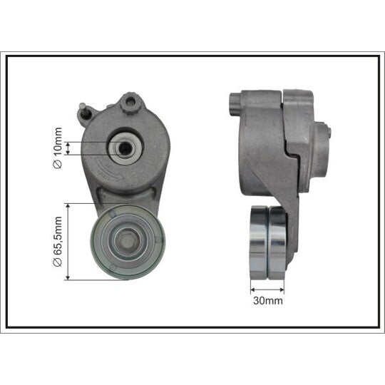 Caffaro Tensioner Lever, V-ribbed belt to suit Mercedes-Benz, Chrysler