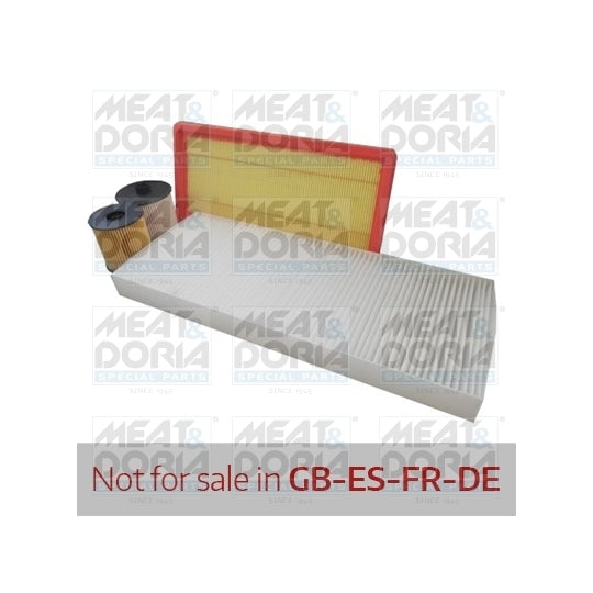 Meat & Doria Filter Set to suit Mitsubishi, Toyota, Ford