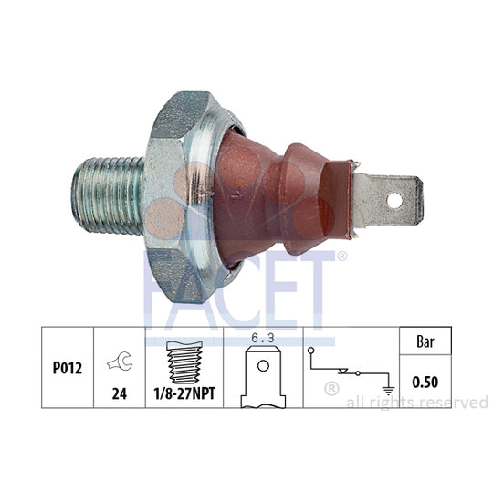 Facet Oil Pressure Switch to suit Volvo