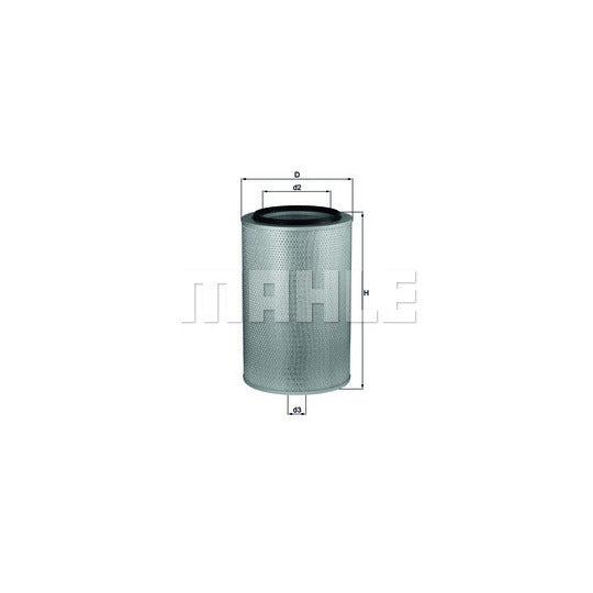 Mahle Air Filter to suit Ford, Mercedes-Benz, Fiat