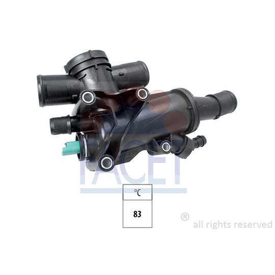 Facet Thermostat, coolant to suit Ford, Peugeot, Citroën